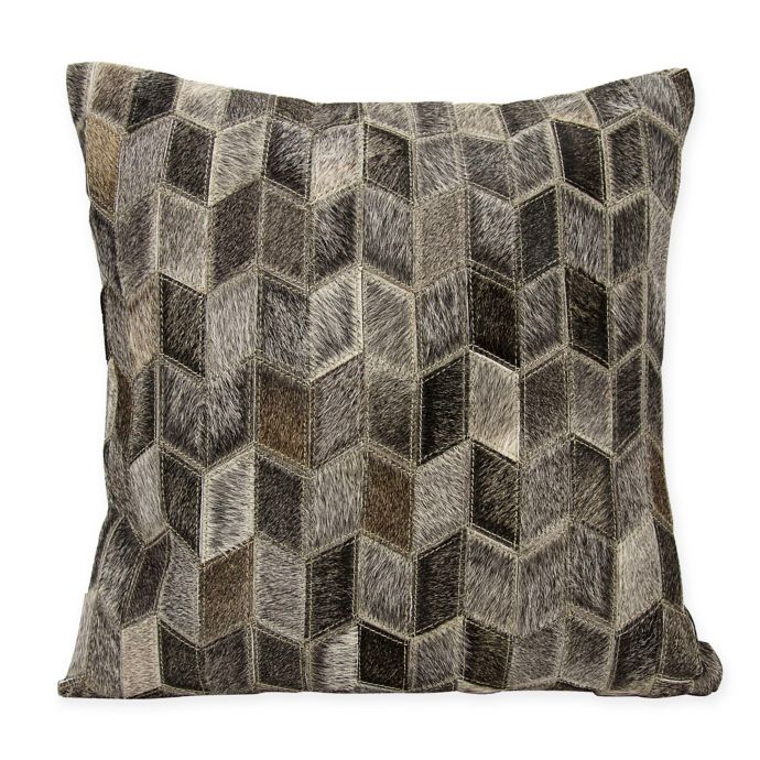 Joseph Abboud Arrowhead Chevron Square Throw Pillow Bed Bath