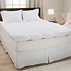 Alternate image 1 for Nottingham Home 4-Inch Gusset Down Featherbed King Mattress Topper
