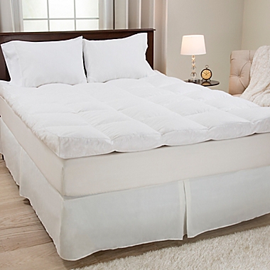 Nottingham Home 4-Inch Gusset Down Featherbed King Mattress Topper. View a larger version of this product image.