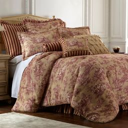 Red Toile Bedding Bed Bath Beyond
