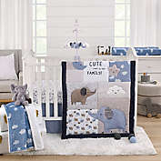 carter&#39;s&reg; Elephant 3-Piece Crib Bedding Set in Blue
