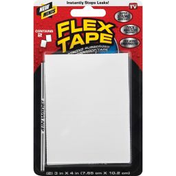 Flex Seal™ Flex Tape 4-Inch x 3-Inch White Mini Tape