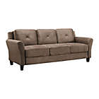Alternate image 0 for Giano Microfiber Sofa in Brown