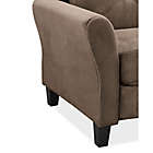Alternate image 4 for Giano Microfiber Sofa in Brown