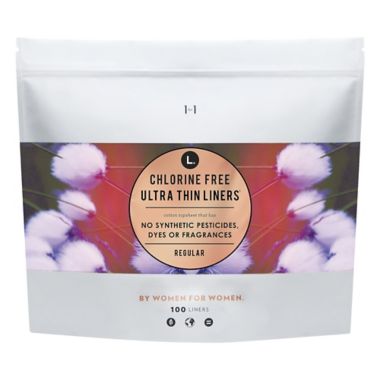 L. 100-Count Regular Liners with Wings. View a larger version of this product image.