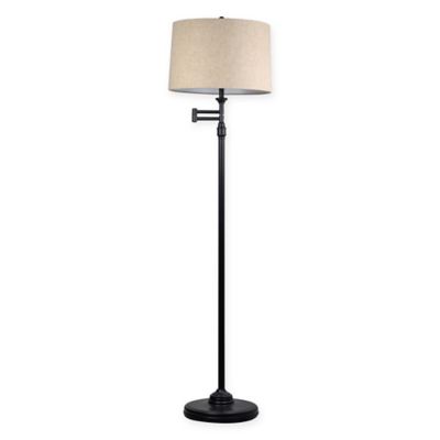 Adesso® Julian Swing Arm Floor Lamp 