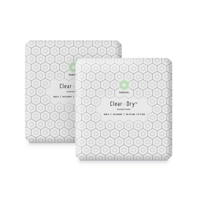 Parasol Clear+Dry&trade; Size 4 48-Count Natural Disposable Diaper Pants
