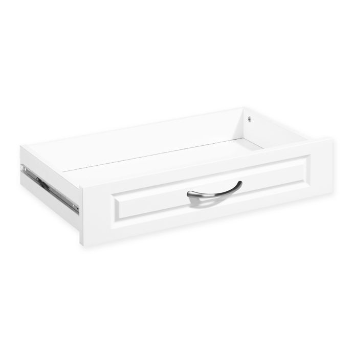 Closetmaid Suitesymphony 25 Inch X 5 Inch Drawer In Pure White