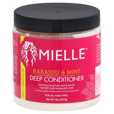 Mielle&reg; 8 oz. Babassu Deep Conditioner with Babassu and Mint. View a larger version of this product image.