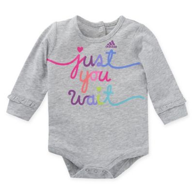 adidas bodysuit grey