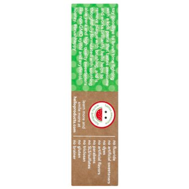 Hello 4.2 oz. Watermelon Kids Toothpaste. View a larger version of this product image.
