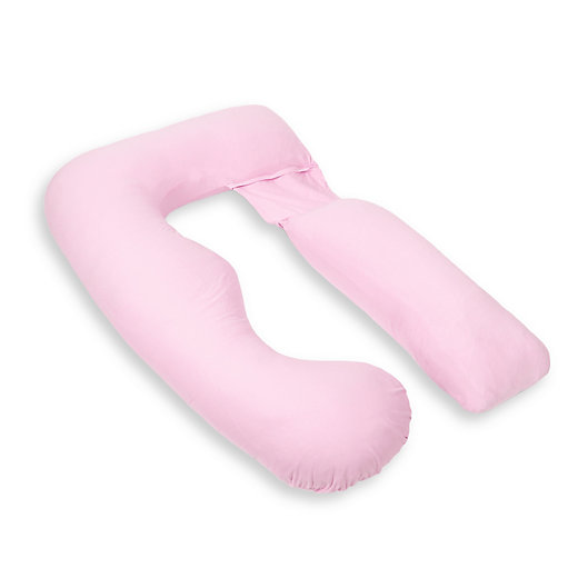 Alternate image 1 for Pharmedoc® Maternity Body Pillow in Light Pink