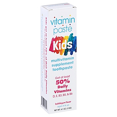 vitaminpaste Kid&#39;s 4.1 oz. Bubblegum Toothpaste. View a larger version of this product image.
