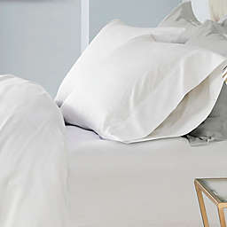 Madison Park 600-Thread-Count Cotton King Sheet Set in White