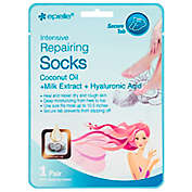 Epielle&reg; Intensive Repairing Socks with Coconut Oil and Milk Extract
