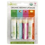 Sky Organics&trade; 4-Pack Organic Beeswax Lip Balms