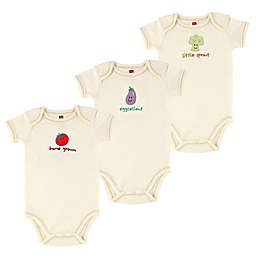 BabyVision® Touched by Nature Size 9-12M 3-Pack "Tomato" Organic Cotton Bodysuits