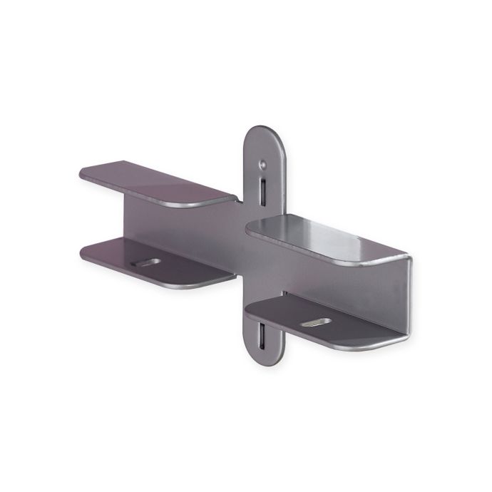 Spacepro Flex Shelf Bracket in White/Silver Bed Bath and Beyond Canada