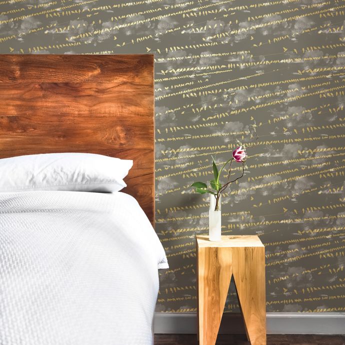 Tempaper® Removable Wallpaper in Flock Bed Bath & Beyond