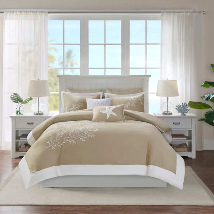 Harbor House Coastline Duvet Cover Set In Khaki Bed Bath Beyond