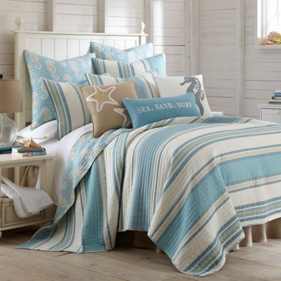 aqua quilt bedding