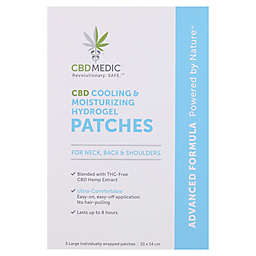 CBDMEDIC™ 5-Count Cooling & Moisturizing Hydrogel Patches