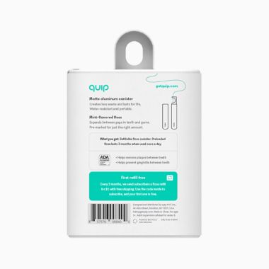 quip Metal Refillable Floss in Copper. View a larger version of this product image.