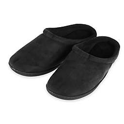 Therapedic® Size XS Unisex Classic Outlast® Technology Slippers in Black