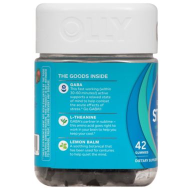 OLLY&trade; 42-Count Goodbye Stress&reg; Gummies. View a larger version of this product image.