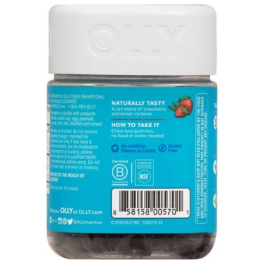 OLLY&trade; 42-Count Goodbye Stress&reg; Gummies. View a larger version of this product image.