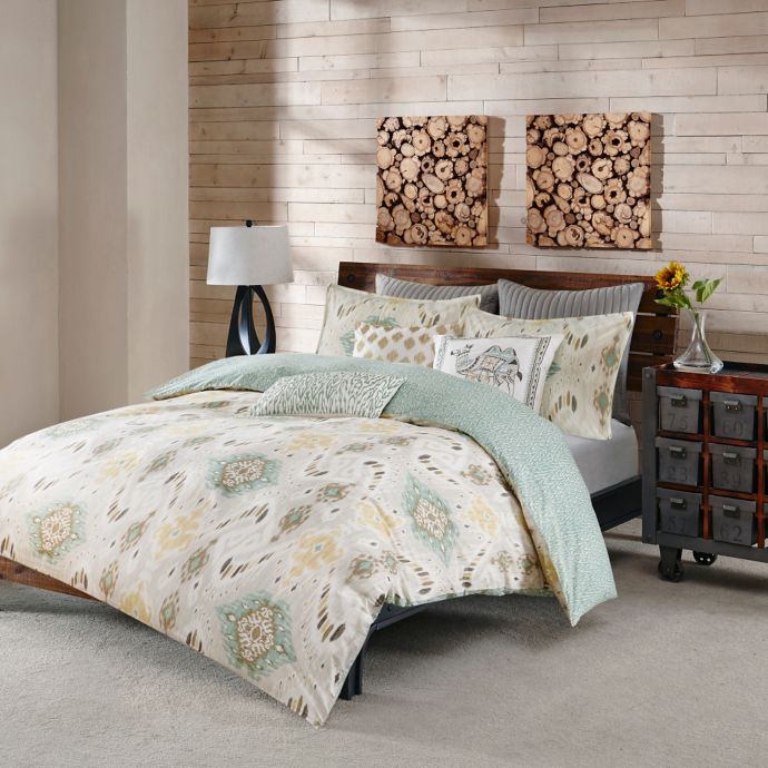 Ink Ivy Nia Reversible Duvet Cover Set Bed Bath Beyond