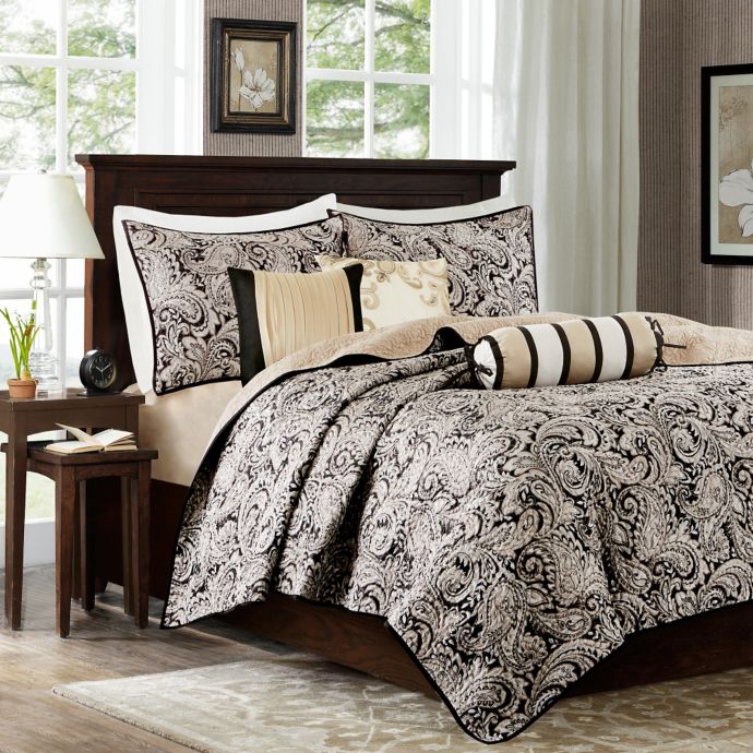 Madison Park Aubrey Quilted Coverlet Set Bed Bath Beyond