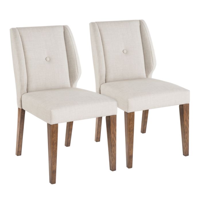 INK+IVY Portland Dining Chairs in Pecan (Set of 2) Bed Bath & Beyond