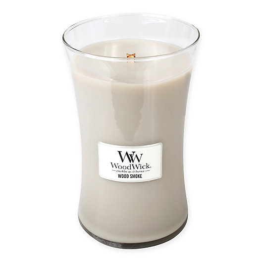 Alternate image 1 for WoodWick® Wood Smoke Large Jar Candle