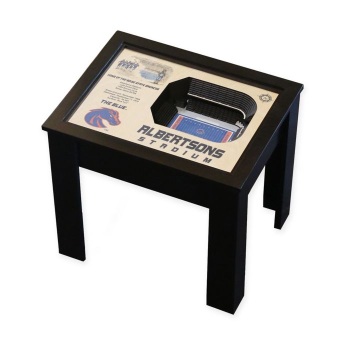 Boise State University 3d Stadium View End Table Bed Bath Beyond