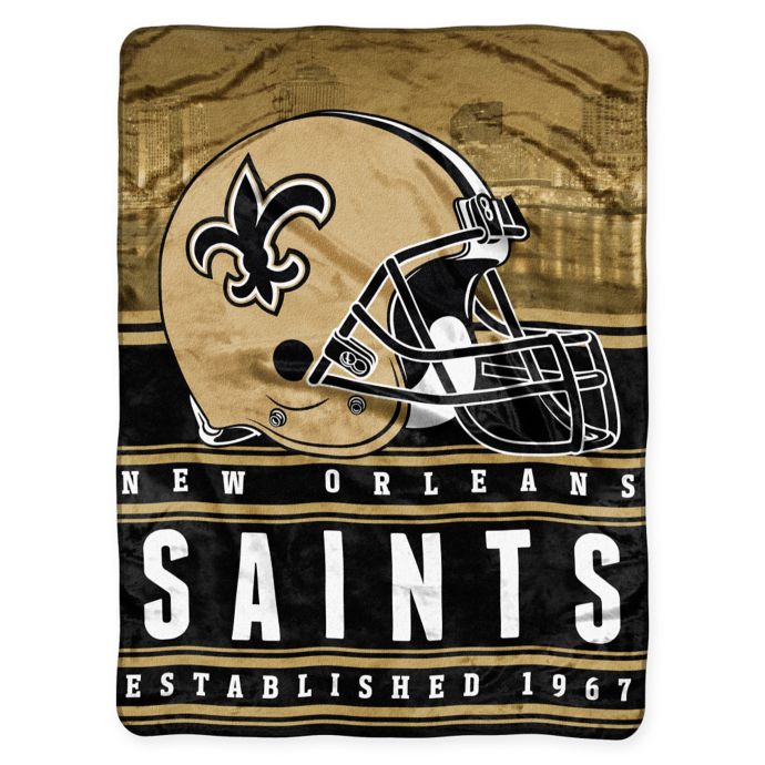 New Orleans Saints Snuggie Blanket, SaintsBlanket with ...