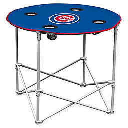 MLB Chicago Cubs Round Collapsible Table