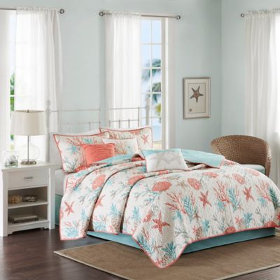 coral quilts and coverlets