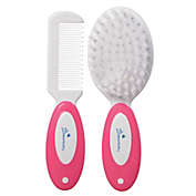 Dreambaby&reg; Deluxe Brush and Comb Set in Pink