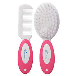 Dreambaby® Deluxe Brush and Comb Set in Pink