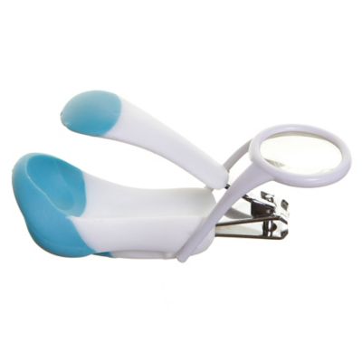nail clipper with magnifying glass