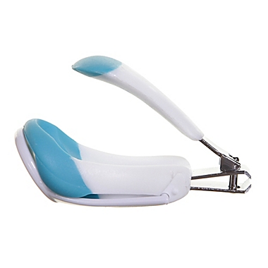 Dreambaby&reg; Nail Clippers with Magnifying Glass in Aqua. View a larger version of this product image.