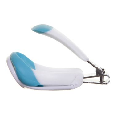 Dreambaby&reg; Nail Clippers with Magnifying Glass in Aqua. View a larger version of this product image.