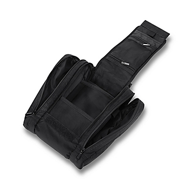 10-Inch Hanging Toiletry Bag in Black. View a larger version of this product image.
