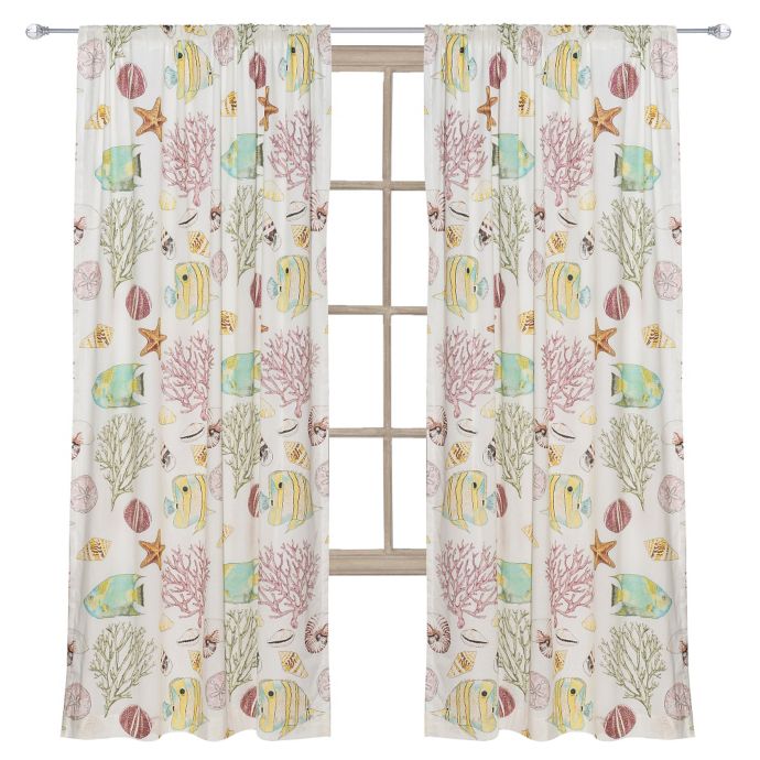 Levtex Home Calypso 84 Inch Window Curtain Panel Bed Bath Beyond