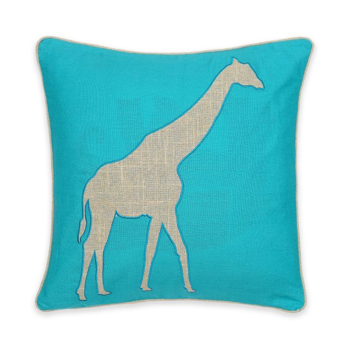 large giraffe pillow