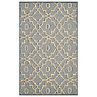 Alternate image 0 for Safavieh Four Seasons Links 5-Foot x 8-Foot Area Rug in Blue/Ivory