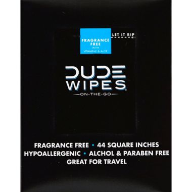 DUDE Wipes 15-Count Unscented Flushable Wipes. View a larger version of this product image.