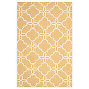 Safavieh Four Seasons Langley 5-Foot x 8-Foot Area Rug in Gold/Ivory