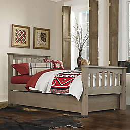 Hillsdale Kids and Teen Highlands Harper Full Bed with Trundle in Driftwood